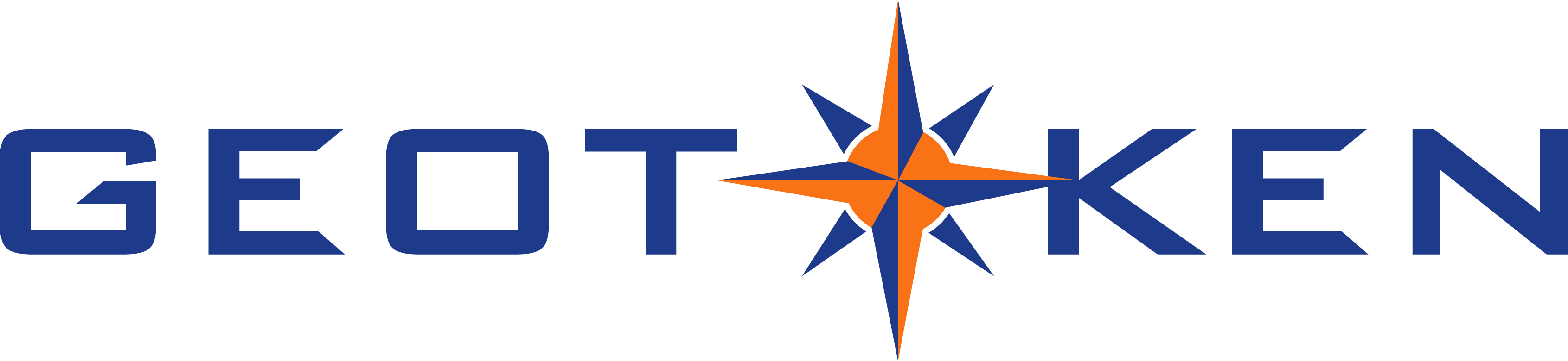 GeoToken logo on light background
